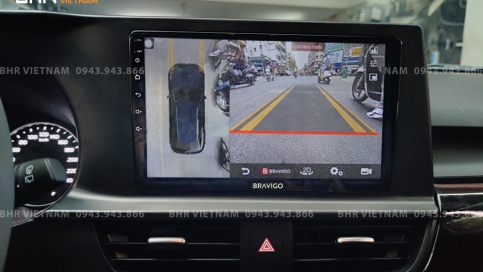 Màn hình DVD Android liền camera 360 xe Kia Seltos 2020 - nay | Bravigo Ultimate (4G+64G)  